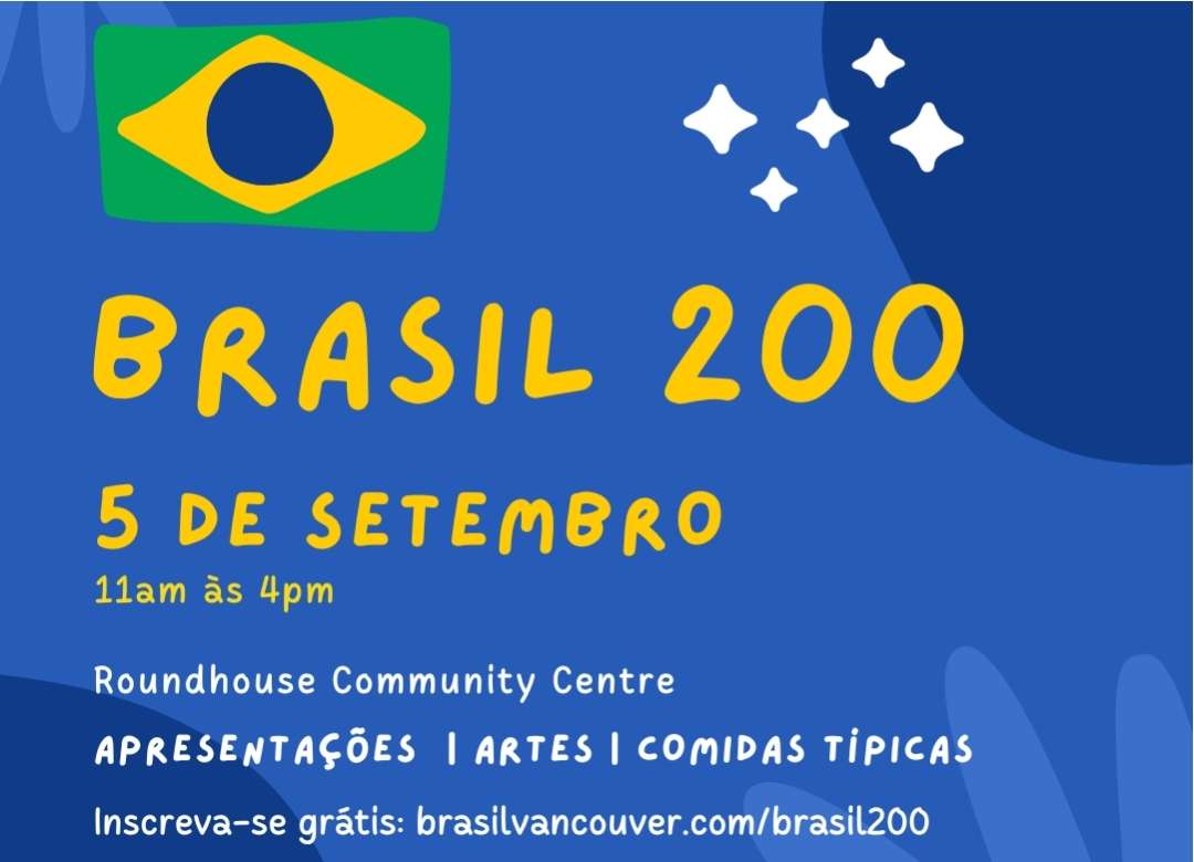 Brasil 200: shows, boa comida e feirinha no primeiro grande evento brasileiro pós-pandemia em Vancouver