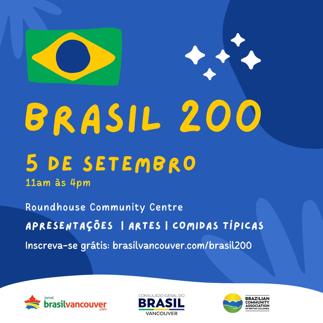 Brasil 200: shows, boa comida e feirinha no primeiro grande evento brasileiro pós-pandemia em Vancouver