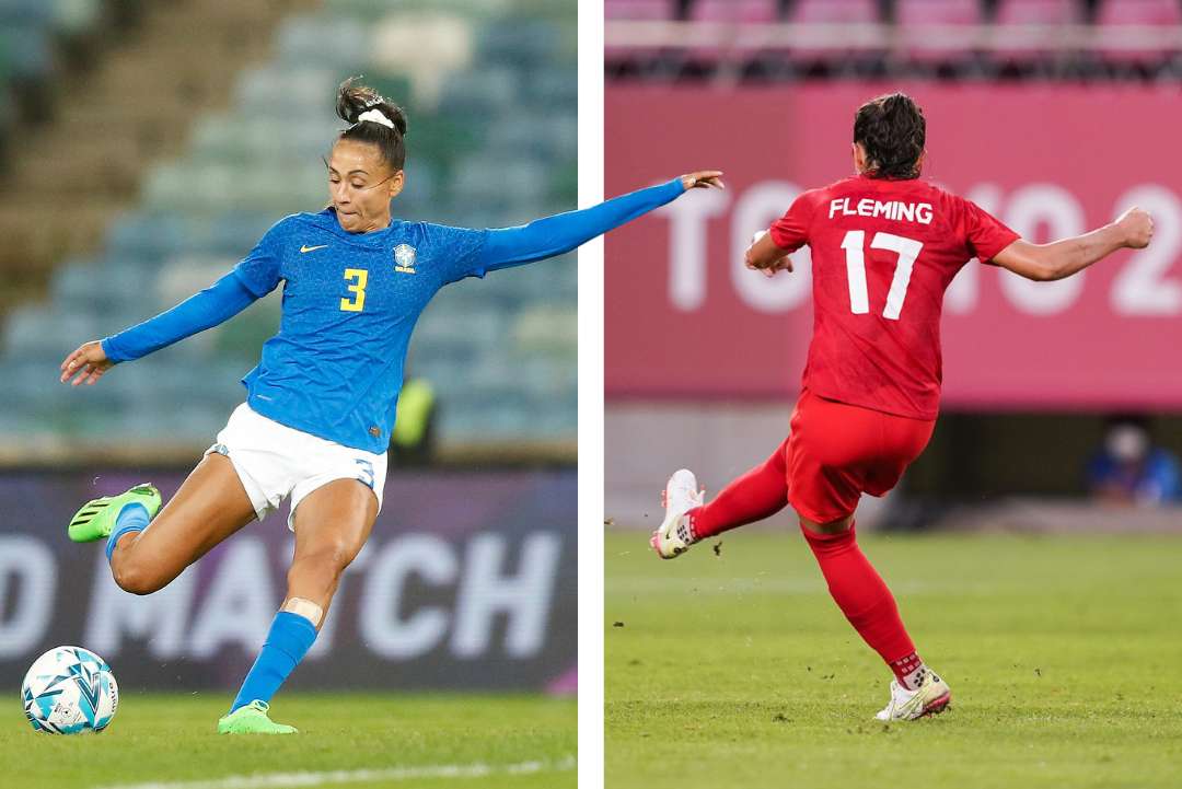 Jogando na Vila Belmiro, Brasil perde para o Canadá no futebol