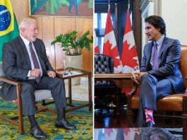 Presidente Lula Primeiro-Ministro Justin Trudeau Brasil Canadá